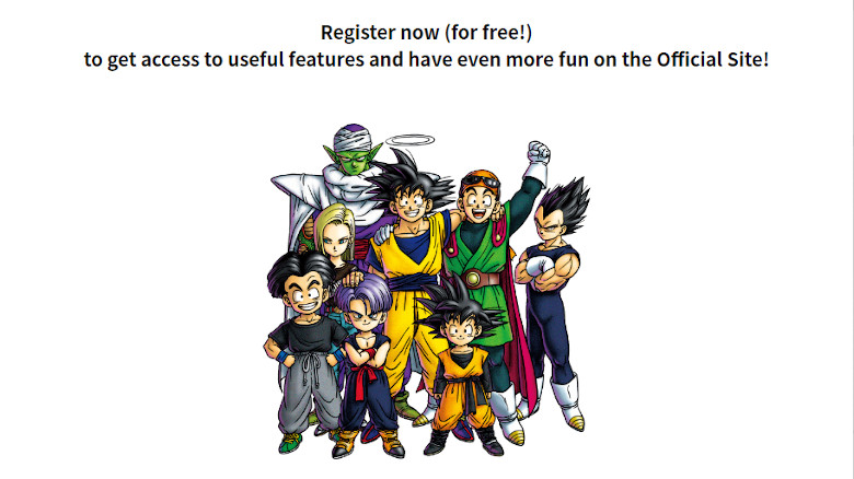 DRAGON BALL OFFICIAL SITE