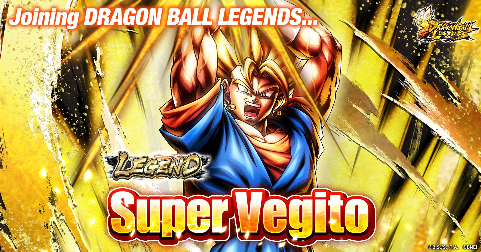 DRAGON BALL LEGENDS LEGENDS Keeps Evolving! The New "LEGEND" Rarity Is Here, Starting With Super Vegito!
