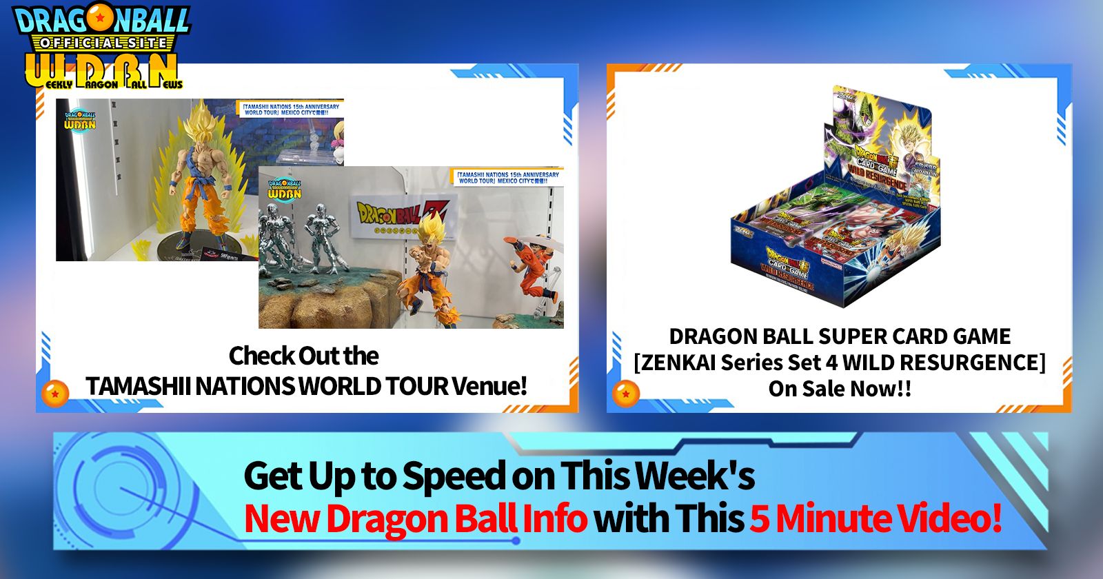 [June 19th] Weekly Dragon Ball News Broadcast!