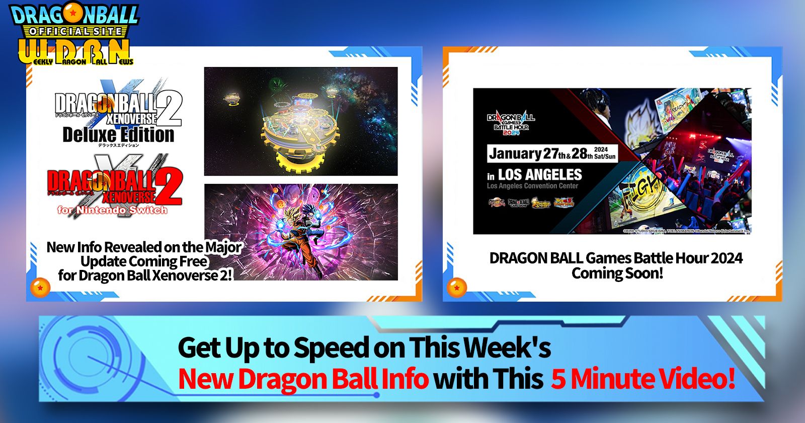 October 30th] Weekly Dragon Ball News Broadcast!]