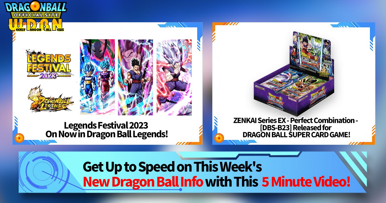 [November 27th] Weekly Dragon Ball News Broadcast!