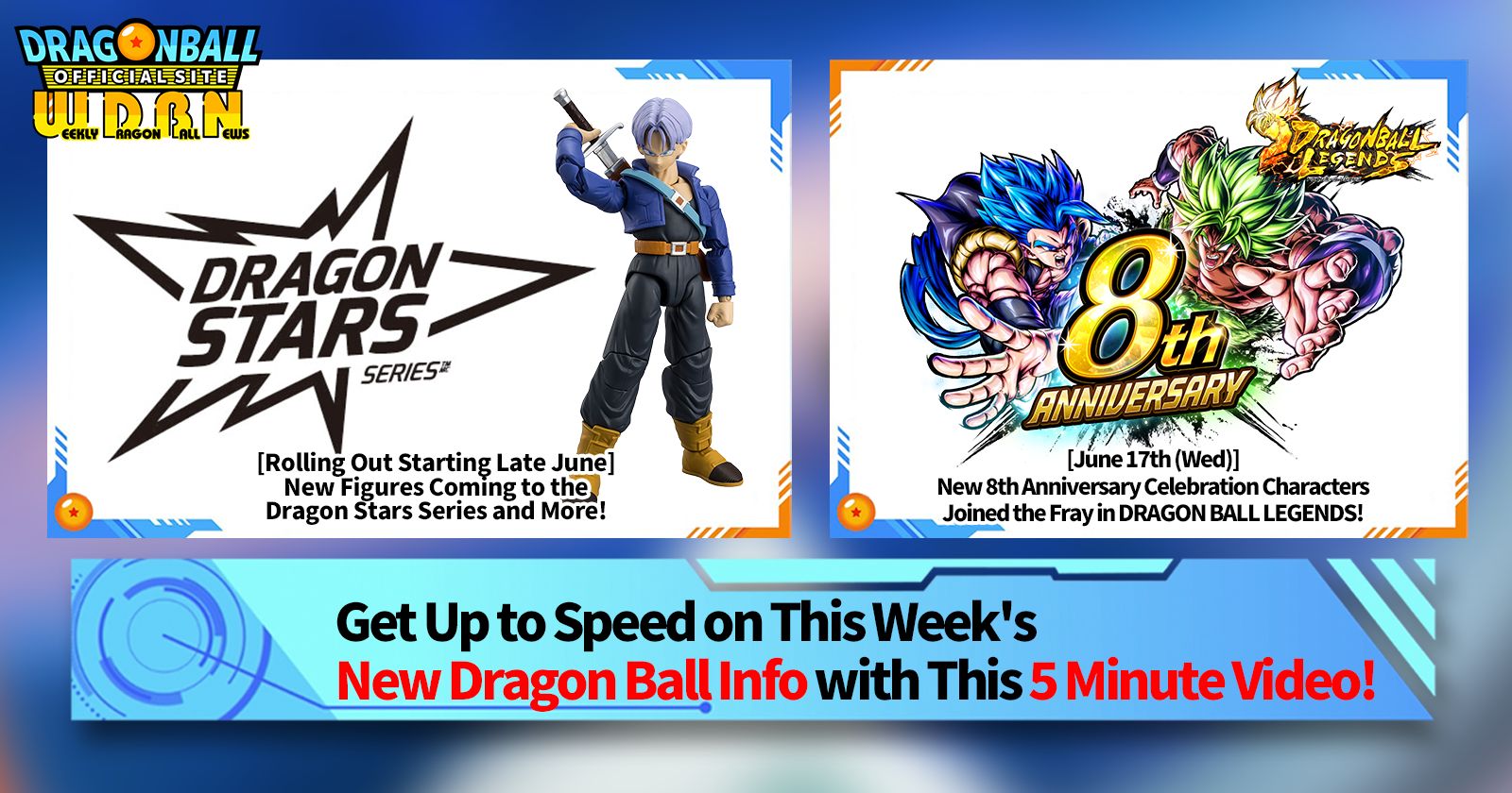 [June 22nd] Weekly Dragon Ball News Broadcast!