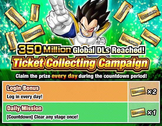 [Dragon Ball Z Dokkan Battle's "Worldwide Celebration! Countdown [Dragon Ball Z Dokkan Battle's "Worldwide Celebration! Countdown