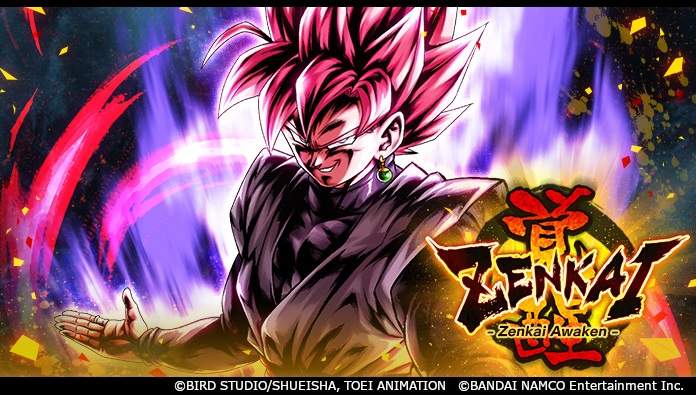  ¡¡Dragon Ball Legends lanza Zenkai Awakening para Super Saiyan Rosé Goku Black!!  