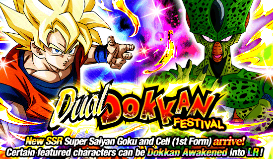 Dragon Ball Z Dokkan Battle Launches New Dual Dokkan Festival and Tons of Events!