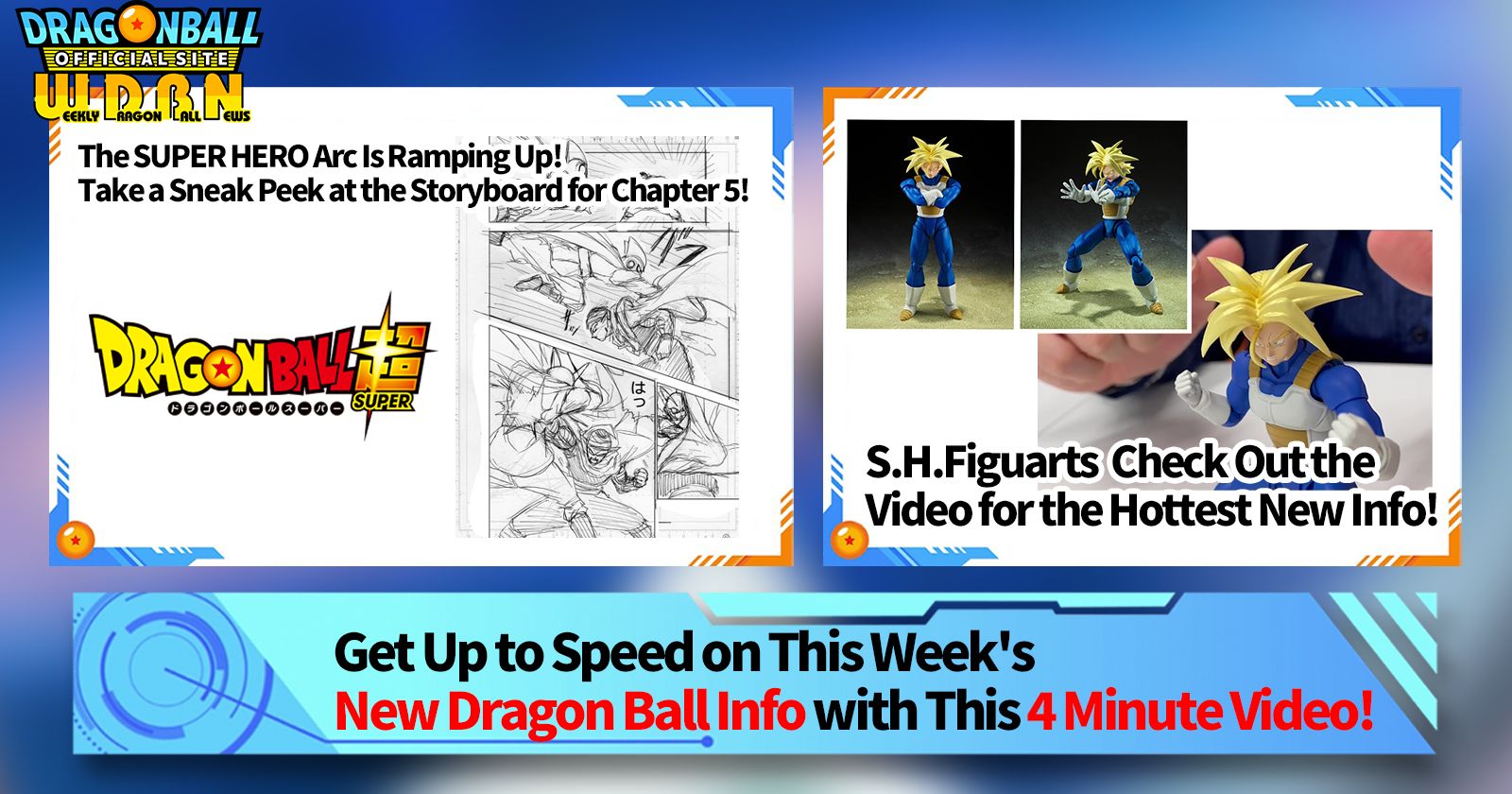 [April 10th] Weekly Dragon Ball News Broadcast!