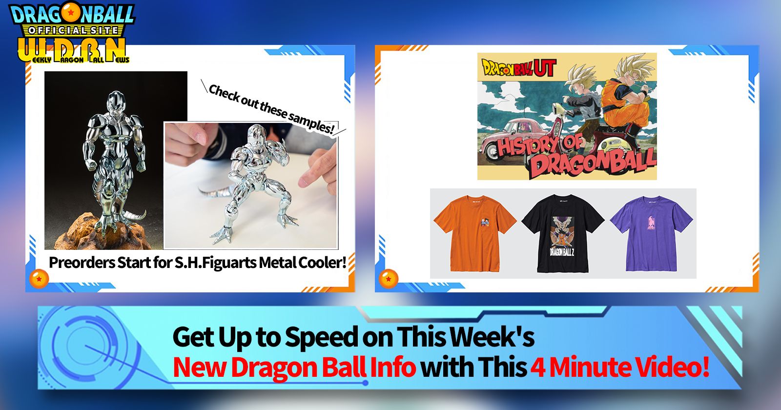 [May 1st] Weekly Dragon Ball News Broadcast!