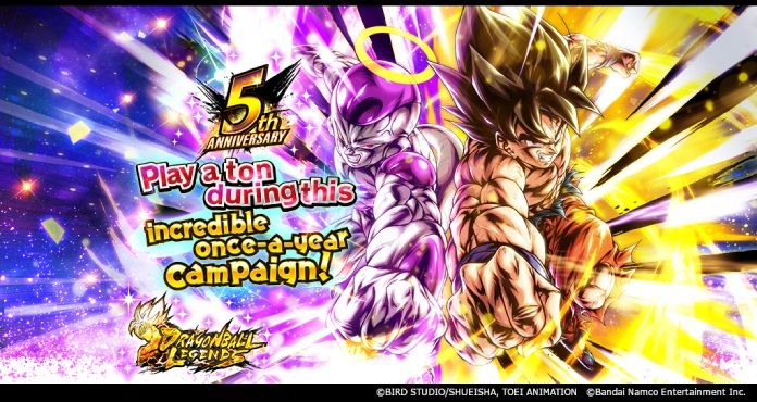 Thanks for 5 Years! Dragon Ball Legends 5th Anniversary Campaign On Now!