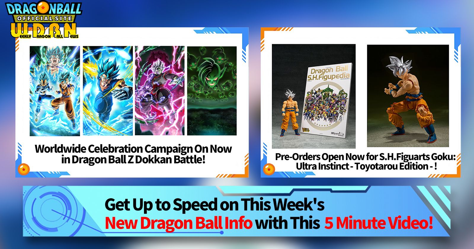 [August 28th] Weekly Dragon Ball News Broadcast!