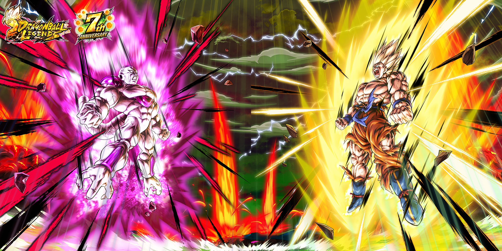 dragon ball legends how to change card sleeves The 3rd 7th Anniversary Campaign is here! We're releasing a special live video of Goku and Frieza fighting passionately the accompaniment of Hironobu Kageyama's singing!] Degesu | Dragon Ball Wiki