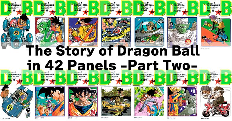 The Story of Dragon Ball in 42 Panels -Part Two-