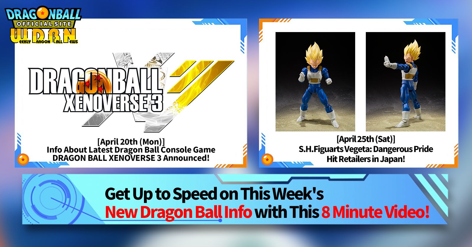 [April 27th] Weekly Dragon Ball News Broadcast!