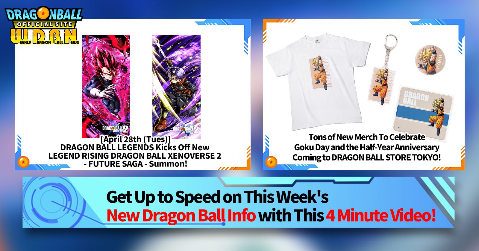 [May 4th] Weekly Dragon Ball News Broadcast!