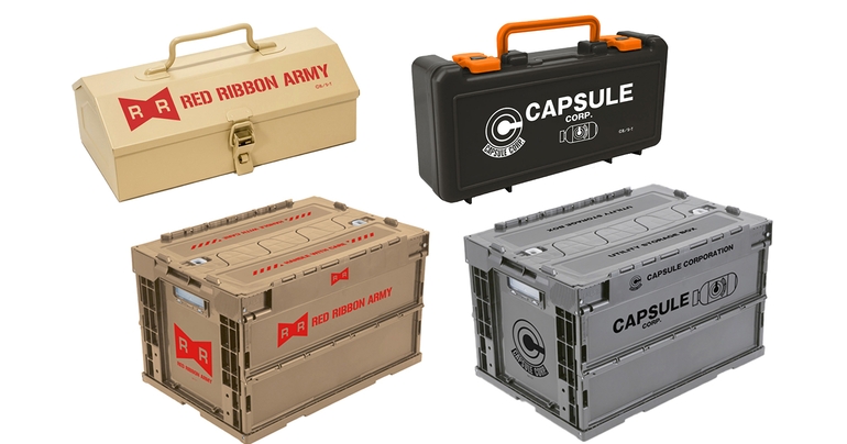 Capsule Corporation & Red Ribbon Army Equipment Items Coming Soon!