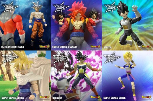Bandai America Dragon Ball Limit Breaker Series 2 Super Saiyan Goku, Super  Saiyan Vegeta & Ultra Instinct Goku Action Figure (Set of 3) - US