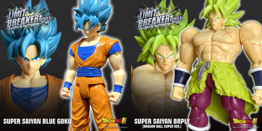 Figurine Dragon Ball Super - Super Saiyan Goku Blue - 30 cm - Bandai