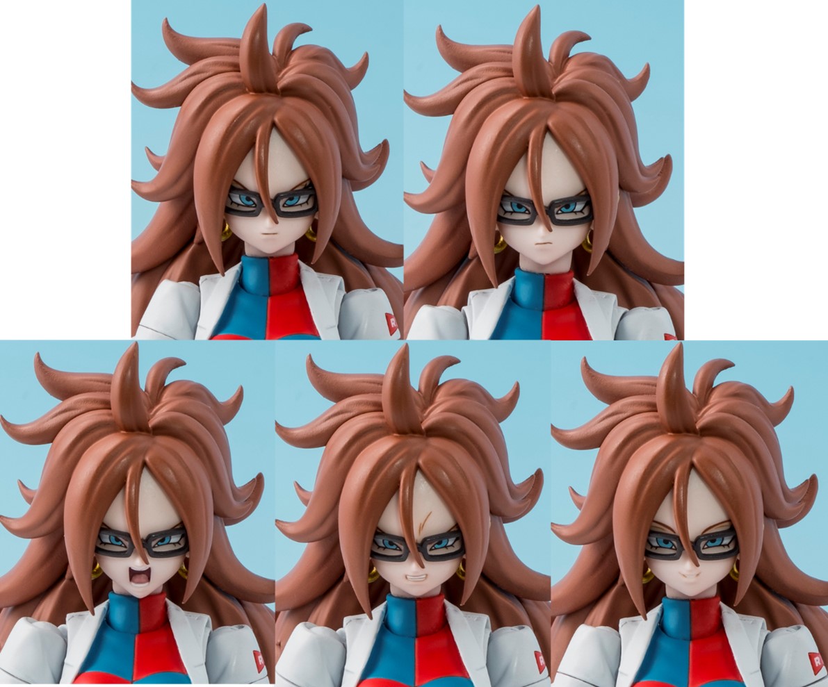 Lab Coat Figure [S.H.Figuarts Pictorial Review: Android 21 (Lab Coat) & First Form Cell ...
