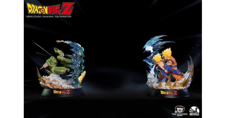 Stunning New Gohan VS Cell Figure Set Launches in China!