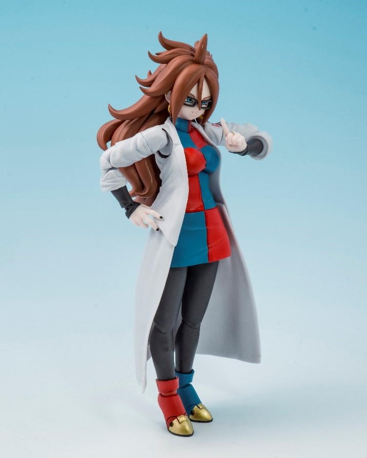 Lab Coat Figure [S.H.Figuarts Pictorial Review: Android 21 (Lab Coat) & First Form Cell ...