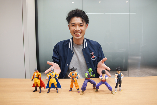Bandai Genuine Dragon Ball Anime Figure Shf Super Hero Son Gohan