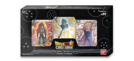 dragon ball super card game theme selection history of vegeta Card Masters A sheet with deck recipes is also included to help the returning players. History of Vegeta Theme Selection