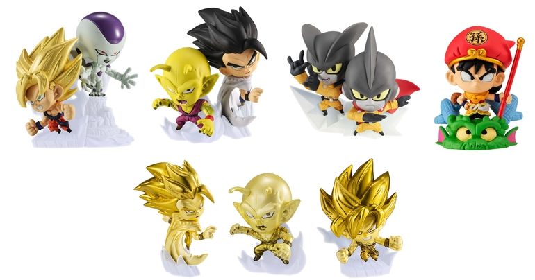 Create Awesome Combos with the New 7th Set of Dragon Ball Super Warrior Figures, Available Now!