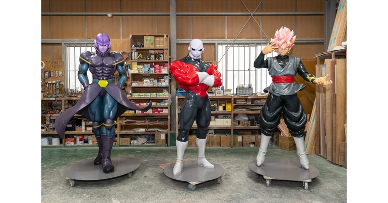 Dragon Ball Super Statue Production Ground Floor Report Part 2: The Creation of Goku Black, Jiren, and Hit!