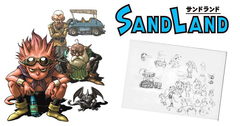 Release Date for SAND LAND Perfect Edition Announced! Loaded with Early Sketches by Akira Toriyama and Other Rare Goodies!