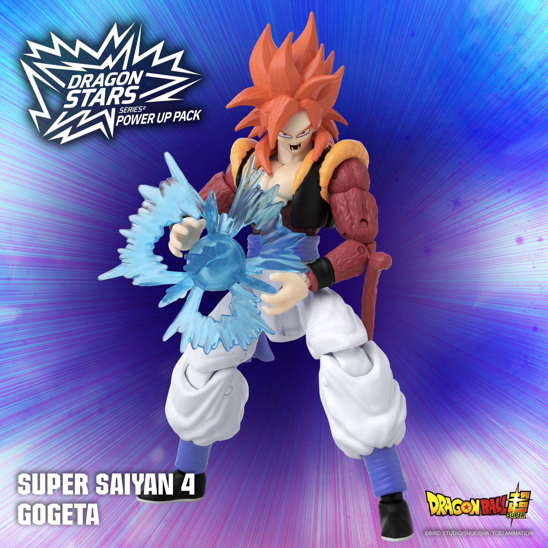 Super Saiyan 4 Gogeta is now available in Dragon Stars Series Power Up Pack!