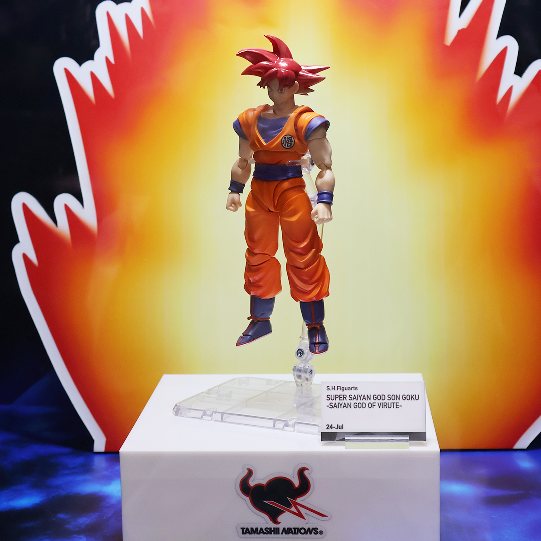 Riachuelo  Figura Super Saiyan God Son Goku - Comic Con 2021