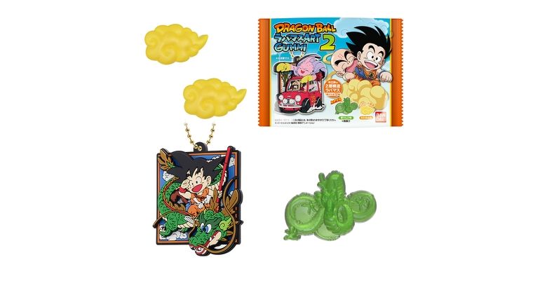 Dragon Ball Rubber Mascot ART Gummies 2 On Sale Now!!