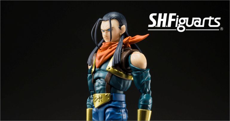 Super Android 17 from Dragon Ball GT Comes to the S.H.Figuarts Series!