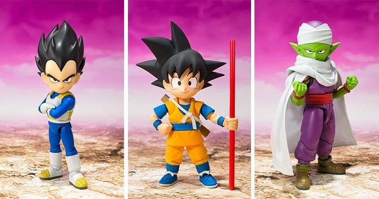 Three Dragon Ball DAIMA Figures Are Coming to the S.H.Figuarts Series!