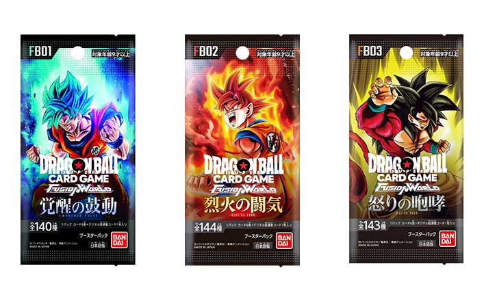 dragon ball super card game raging roar DRAGON BALL SUPER FUSION WORLD RAGING ROAR FB03 Booster Box 24 Packs