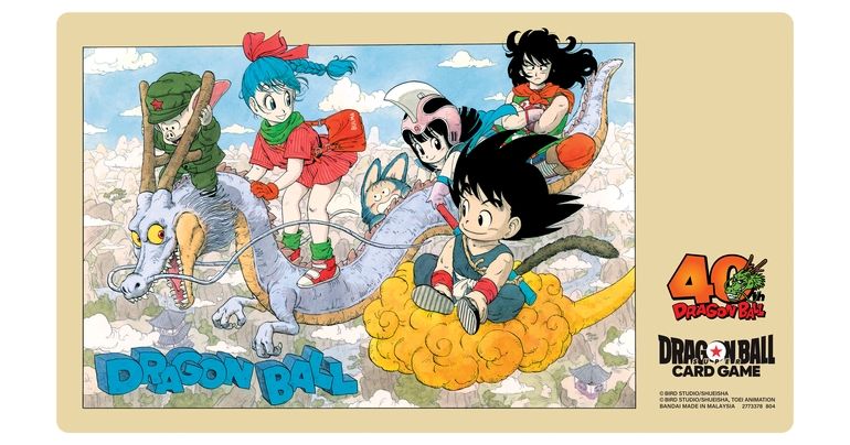 DRAGON BALL SUPER CARD GAME Official Playmat: 40th Anniversary ver. Available for Pre-order on Premium Bandai!