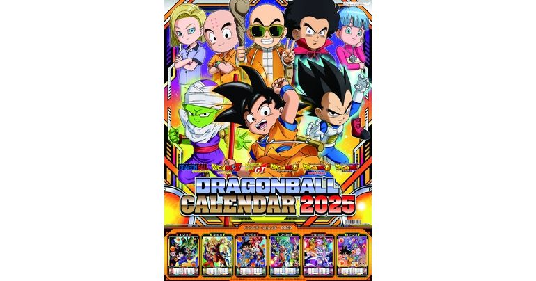 A2-Sized 2025 Dragon Ball Calendar Is Coming!