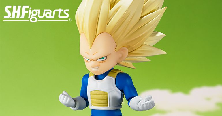 Super Saiyan 3 Vegeta (Mini) -DAIMA- Coming to S.H.Figuarts!