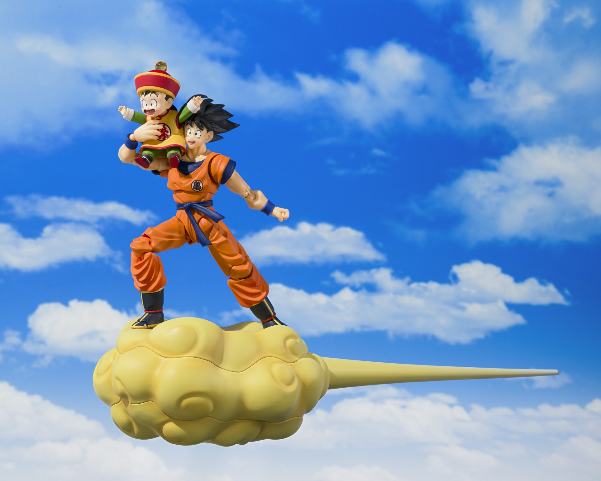 Goku & Gohan -Child- & Kintoun Joins the S.H.Figuarts Series