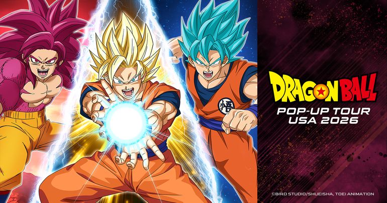 Dragon Ball Pop-Up Tour USA 2026 To Be Held in February!