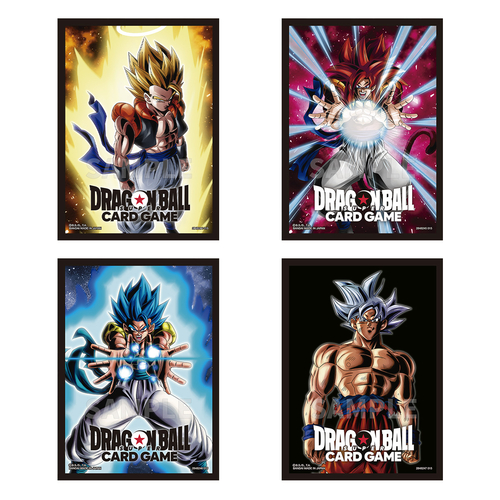 gogeta card sleeves Bandai Gogeta Fusion World Official Sleeves
