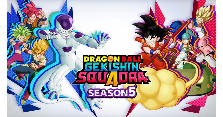 Season 5 of DRAGON BALL GEKISHIN SQUADRA Begins! New Heroes Join the Fight!