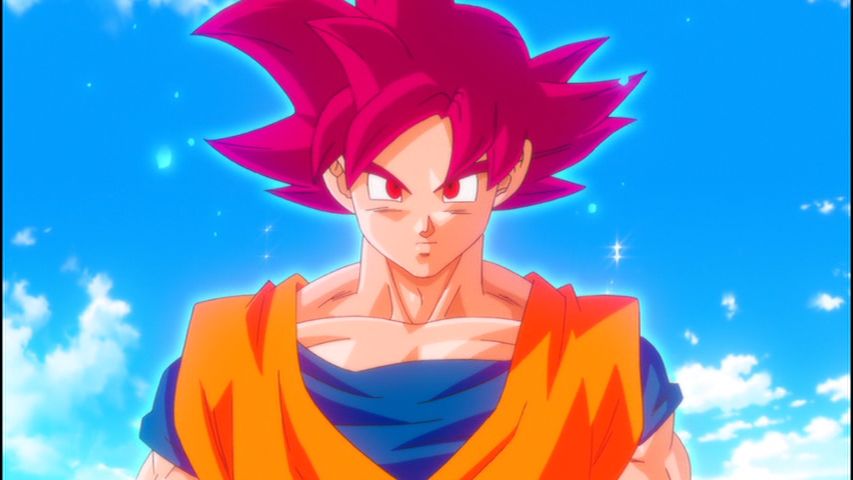 Dragon Ball Super Goku super sayan God Photo frame effect