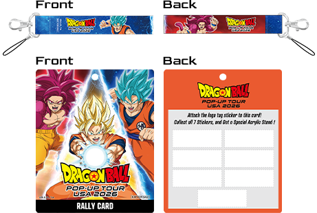 Lanyard & Rally Card