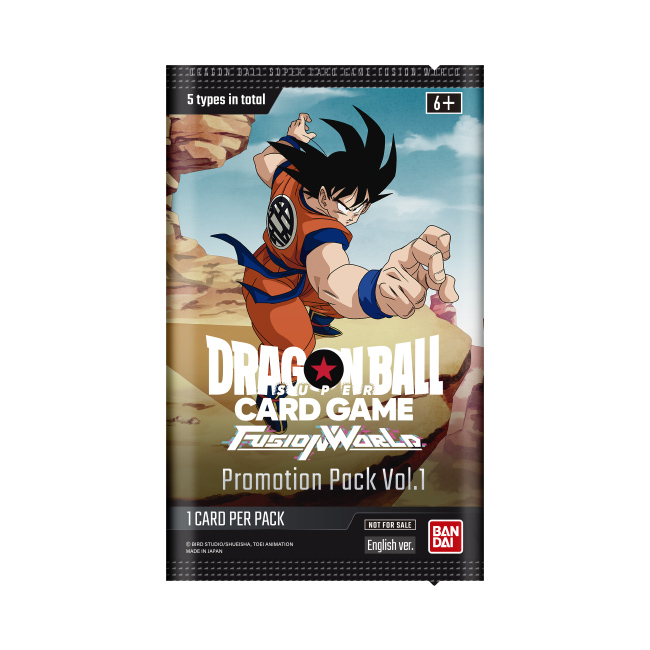 DRAGON BALL SUPER CARD GAME FUSION WORLD PROMOTION PACK Vol.1